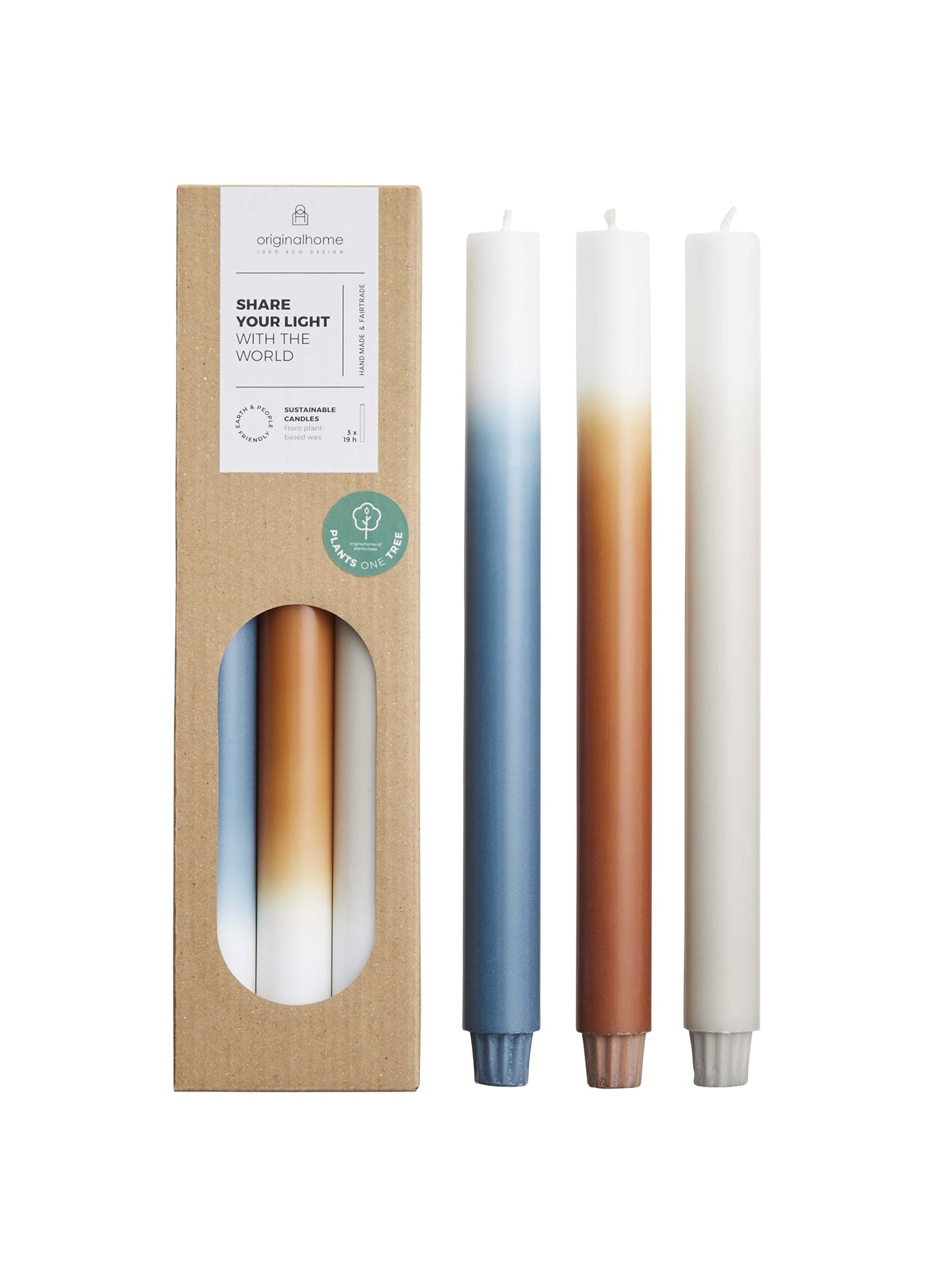 Stabkerzen "Gradient" - 3er-Set