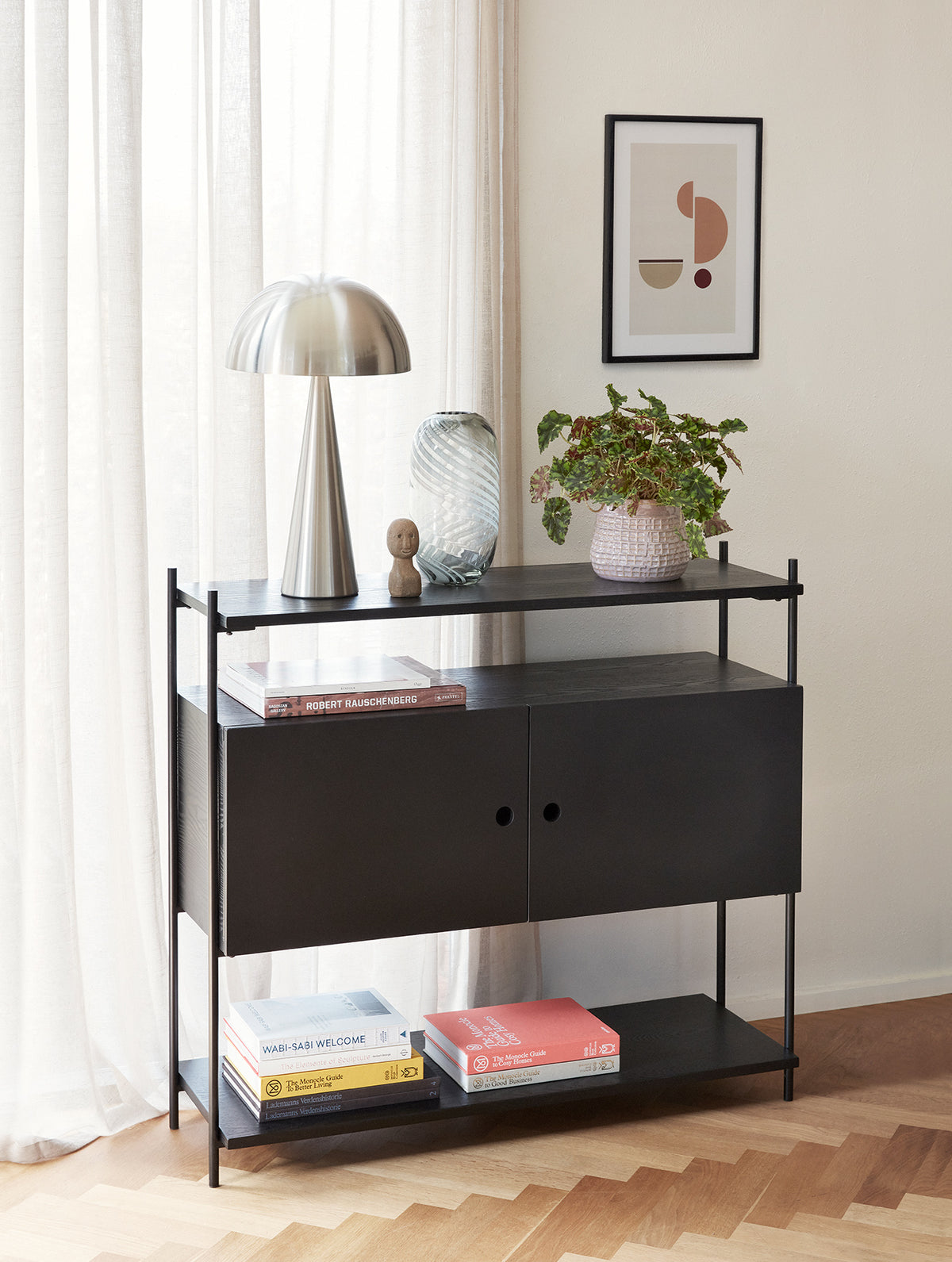 "Mush" Tischlampe Tall - Nickel