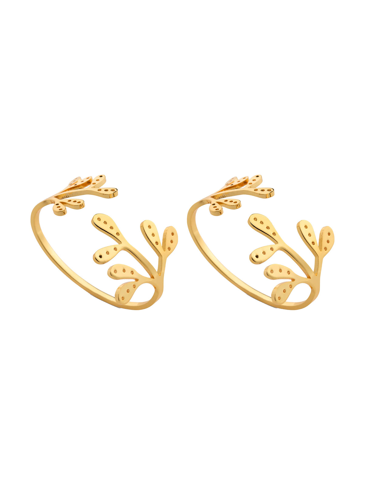 Serviettenringe "Mistletoe" - 2er-Pack