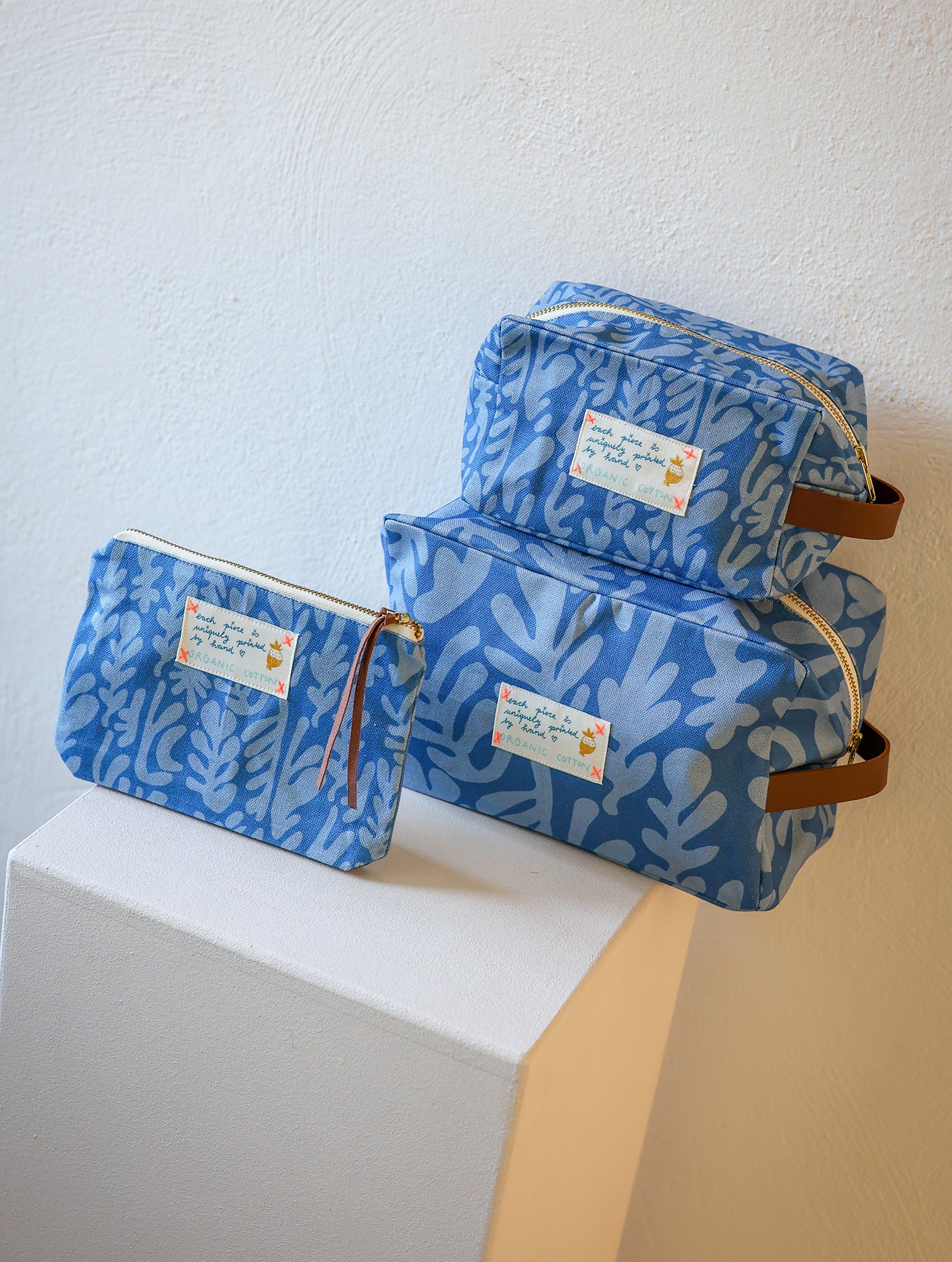 Box Necessaire aus Bio-Baumwolle - Small