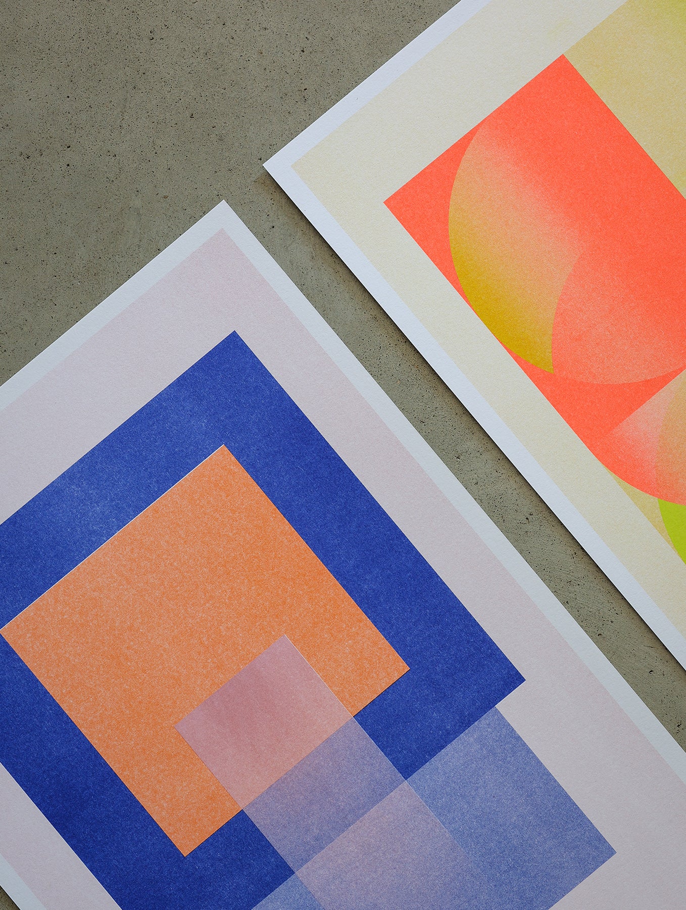 Risographie Poster "July"
