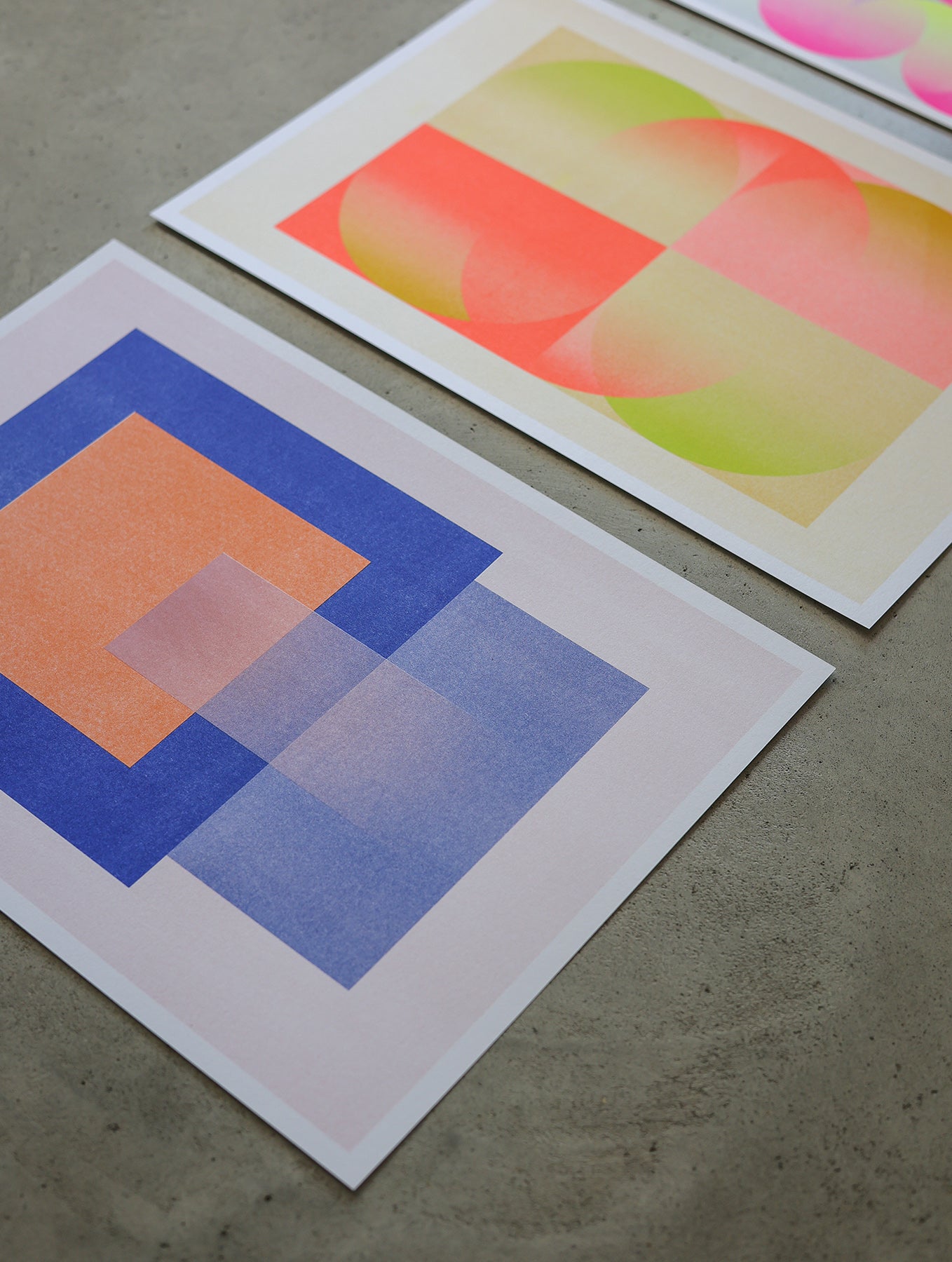Risographie Poster "July"