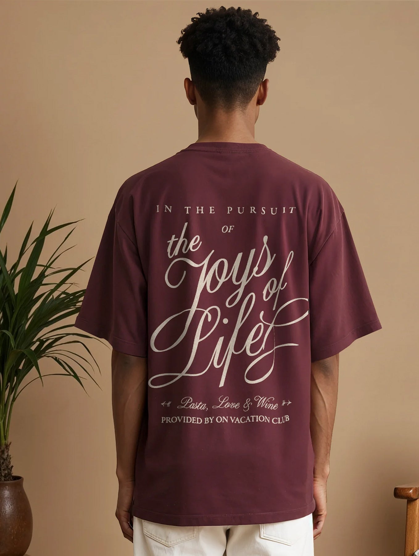 Joys of Life T-Shirt - 100% Organic cotton
