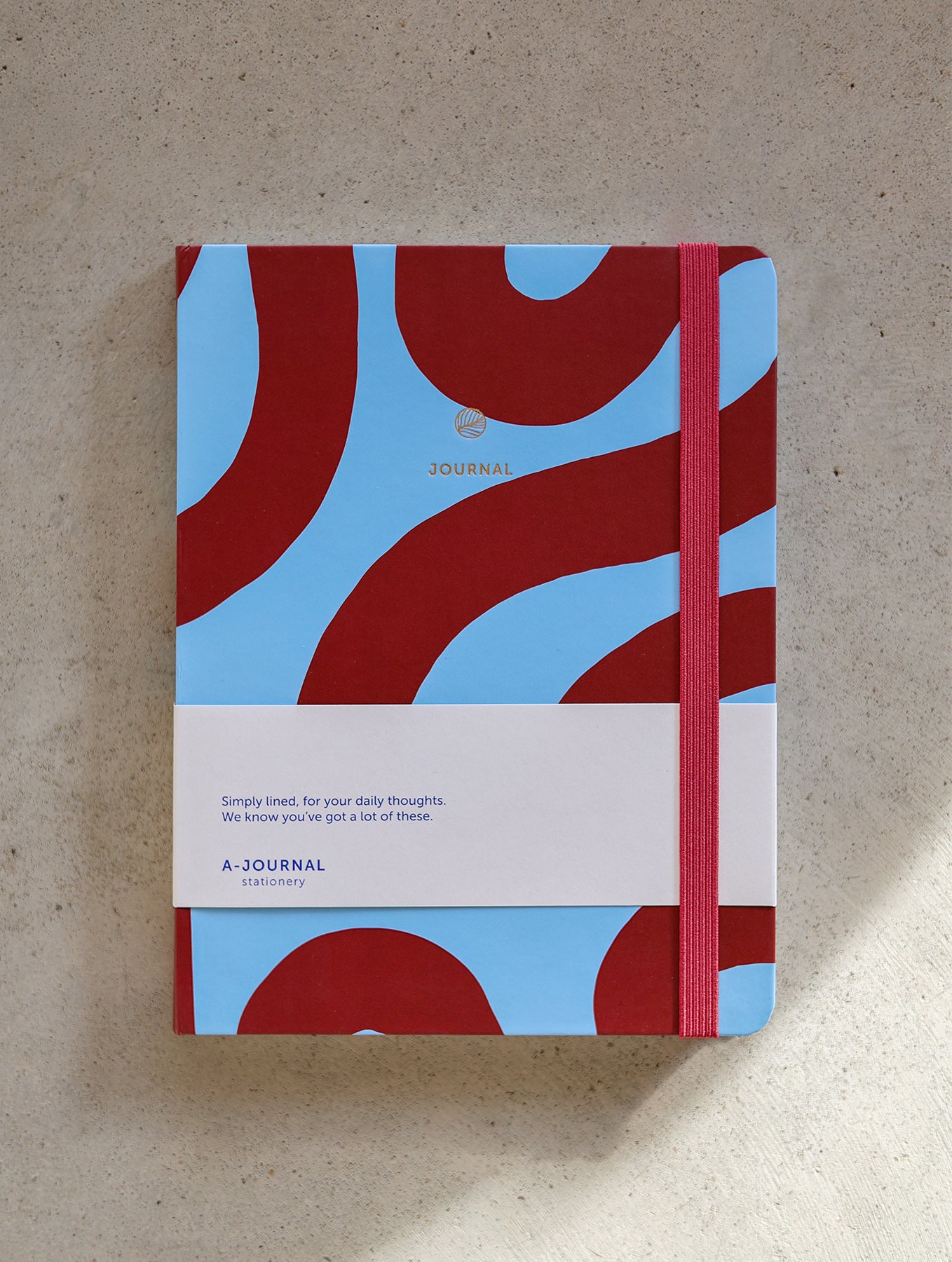 Notizbuch A5 - "Flow Cherry" - Liniert