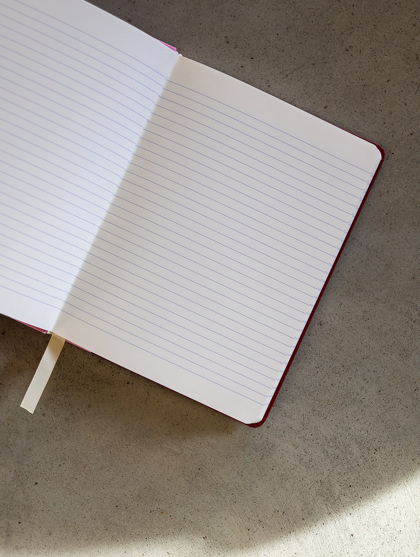 Notizbuch A5 - "Cherry Red" - Liniert