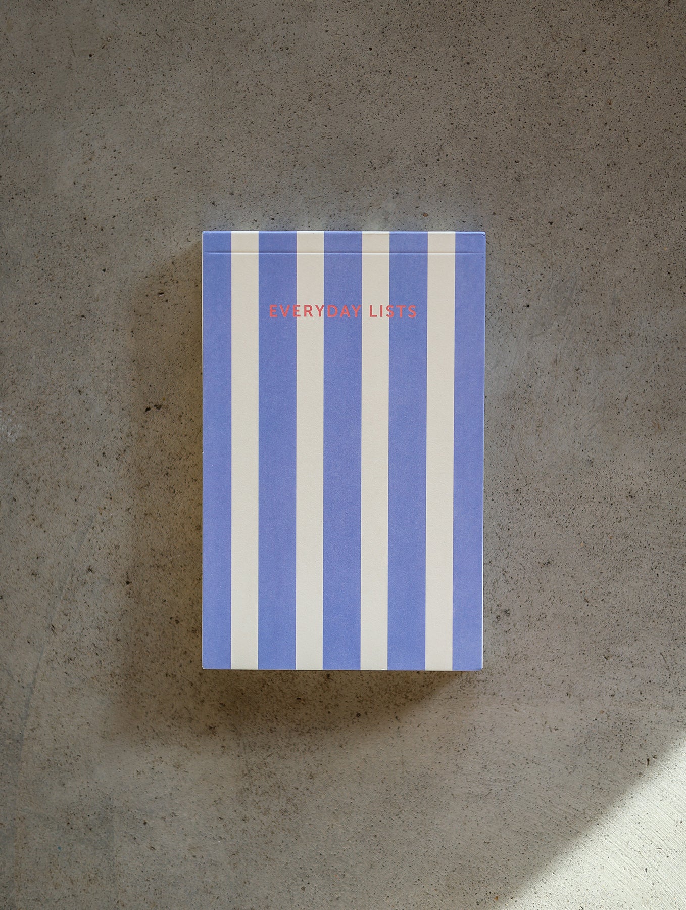 Notizblock - "Stripes Blue" - Liniert