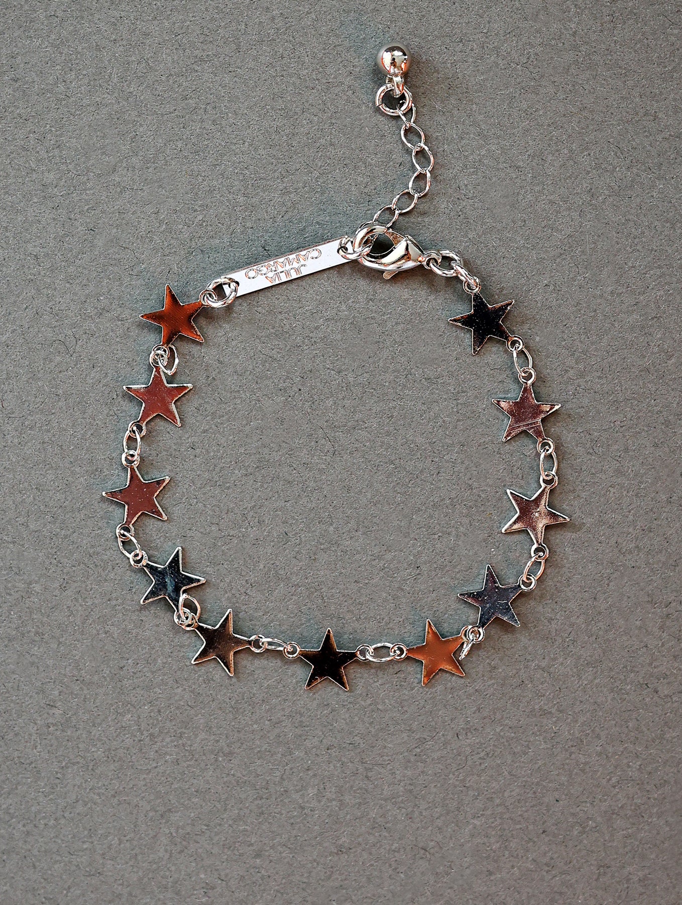Bracelet "Stars" - Rhodium