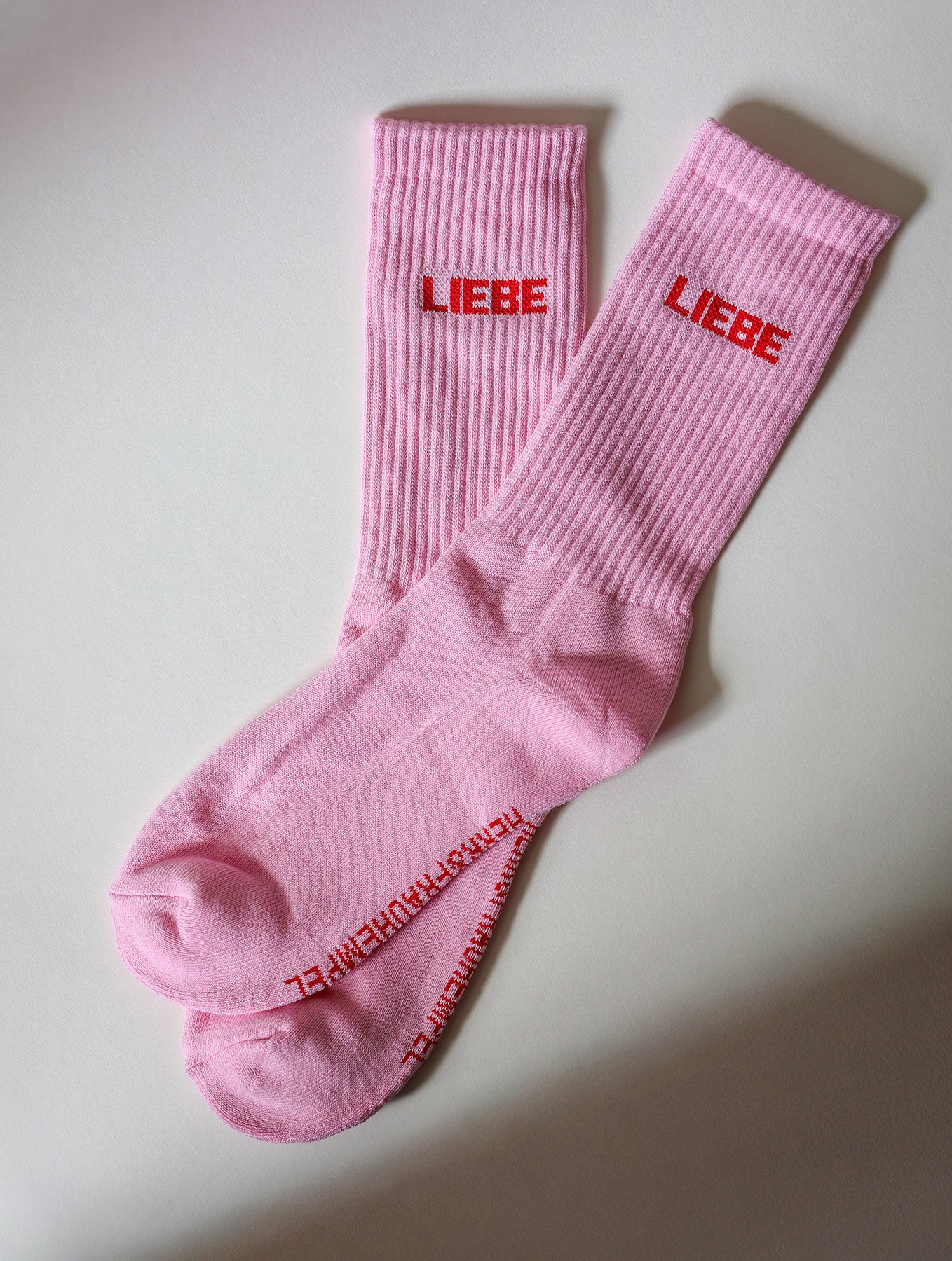Socken "Liebe" - Rosa