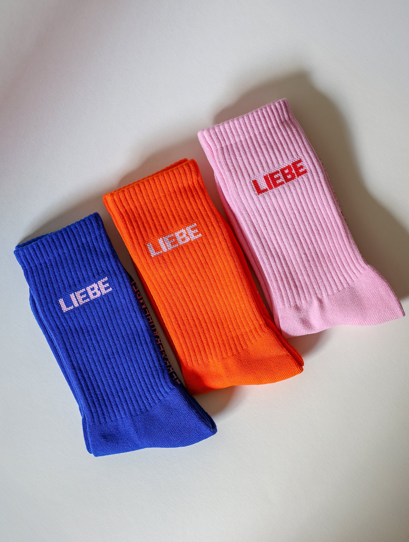 Socken "Liebe" - Rosa