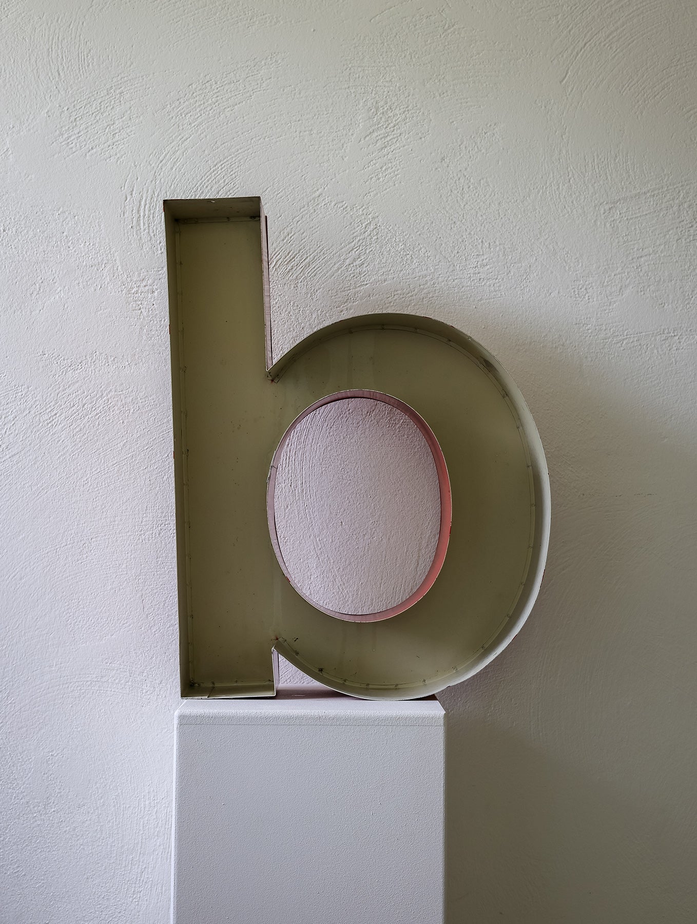Blechbuchstabe "d"
