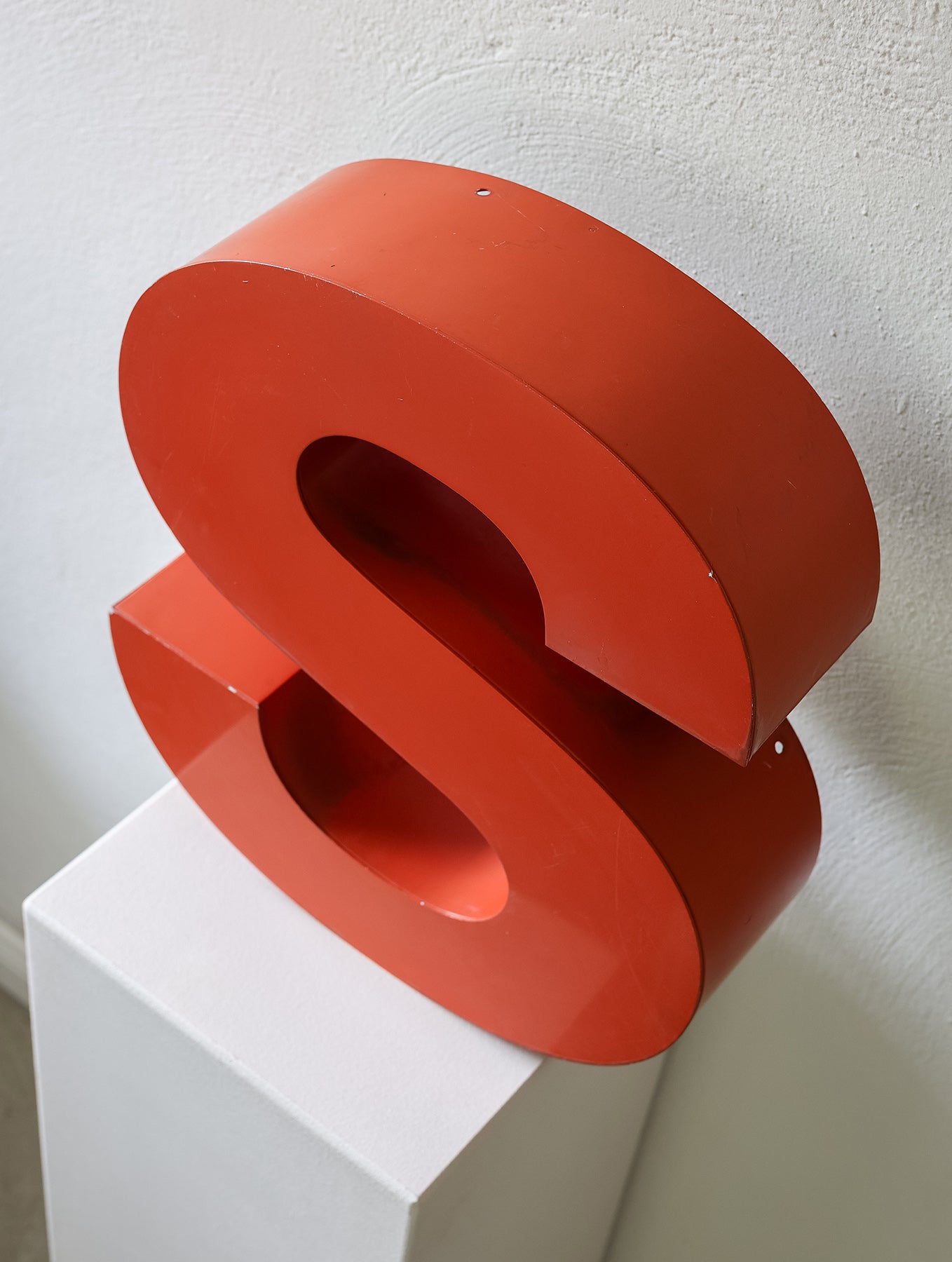 Blechbuchstabe "s" - Klein
